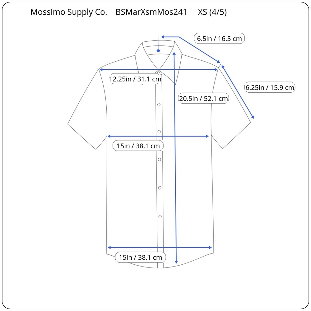 Mossimo Supply Co. Boys Short Sleeve Button Down Shirt - Picture 6 of 6